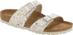 Birkenstock Women's Sydney Vegan -Sports Shoes Discount Shop birkenstock womens sydney vegan watercolor flower white 1018603 18258.1657897981