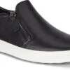 ECCO Women's Soft 7 Slip-on Side Zip Sneaker -Sports Shoes Discount Shop ecco womens soft 7 slip on side zip sneaker black 47017301001 62895.1603836550