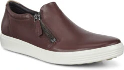 ECCO Women's Soft 7 Slip-on Side Zip Sneaker -Sports Shoes Discount Shop ecco womens soft 7 slip on side zip sneaker chocolat 47017301474 86727.1603836550
