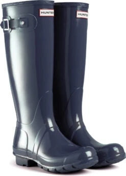Hunter Women's Original Tall Gloss Rain Boot -Sports Shoes Discount Shop hunter womens original tall gloss navy wft1000rgl nvy 99850.1536967724