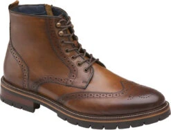 Johnston & Murphy XC Flex Cody Wingtip Zip Boot -Sports Shoes Discount Shop johnston murphy xc flex cody wingtip zip boot tan full grain 20 5520 70243.1601932232