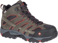 Merrell Men's Moab Vertex Mid Waterproof Comp Toe -Sports Shoes Discount Shop merrell mens moab vertex mid waterproof comp toe work boot j11515 81289.1605230455