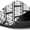 UGG Kids Beach Slide 1 UGG Kids Beach Slide -Sports Shoes Discount Shop ugg childrens kids beach slide black white 1107981k bwht 31799.1646252846