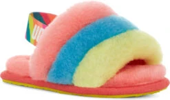 UGG Toddlers Fluff Yeah Slide -Sports Shoes Discount Shop ugg childrens toddlers fluff yeah slide peach bliss multi 1124931t pbmt 34575.1651776272