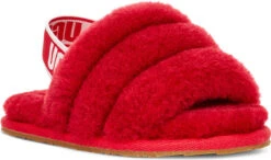 UGG Toddlers Fluff Yeah Slide -Sports Shoes Discount Shop ugg toddlers fluff yeah slide ribbon red 1098579t rbrd 86525.1651776272