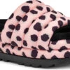 UGG Women's Maxi Slide Cheetah Print -Sports Shoes Discount Shop ugg womens maxi slide cheetah print pink scallop 1127074 pslp 39059.1652107298.600.600